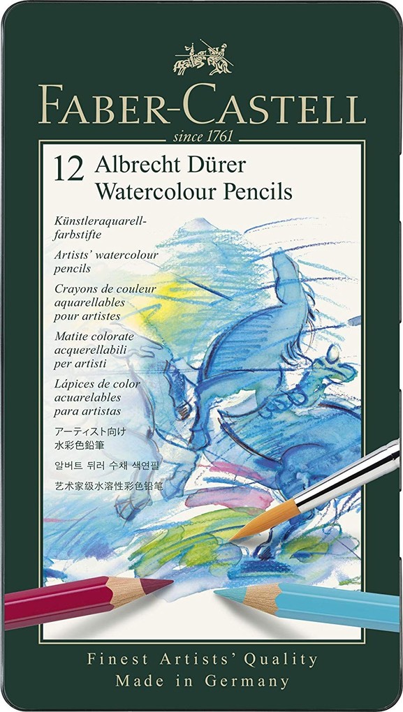 Faber Castell Albrecht Dürer Metalletui Silber