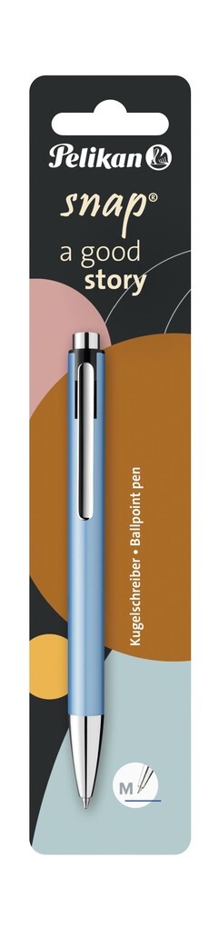 Pelikan Kugelschreiber Snap Metallic K10 Fostblau