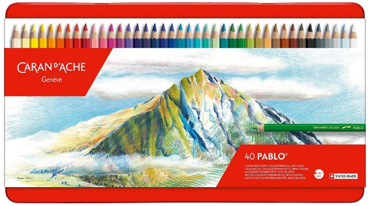 Caran d'Ache - Farbstifte Pablo 666.34, Multicolor