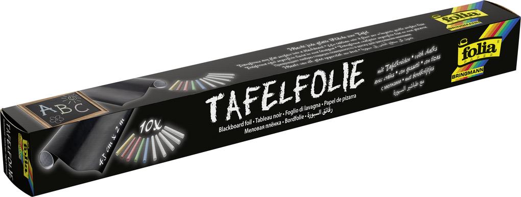 Glorex Film tableau noir incl. 10 craies | 45 × 200 cm