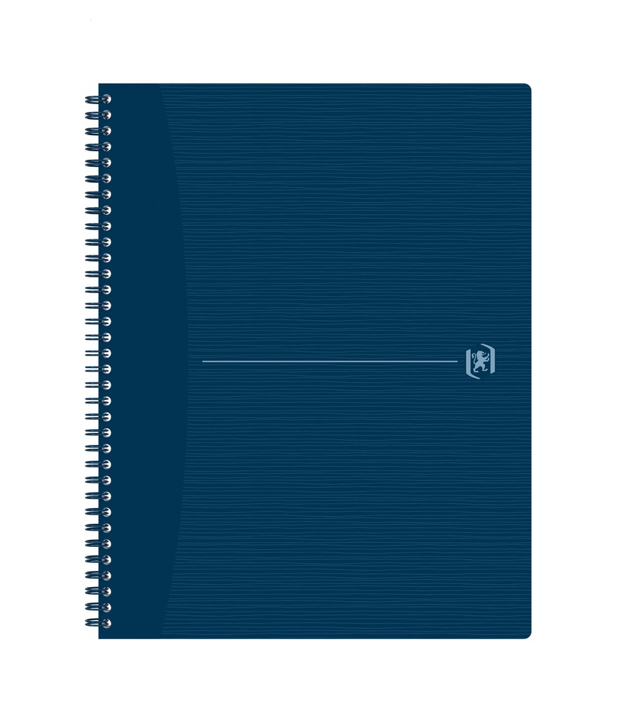 Oxford Spiralbuch Origins A4 liniert 70 Blatt Optik Paper SCRIBZEE® kompatibel blau
