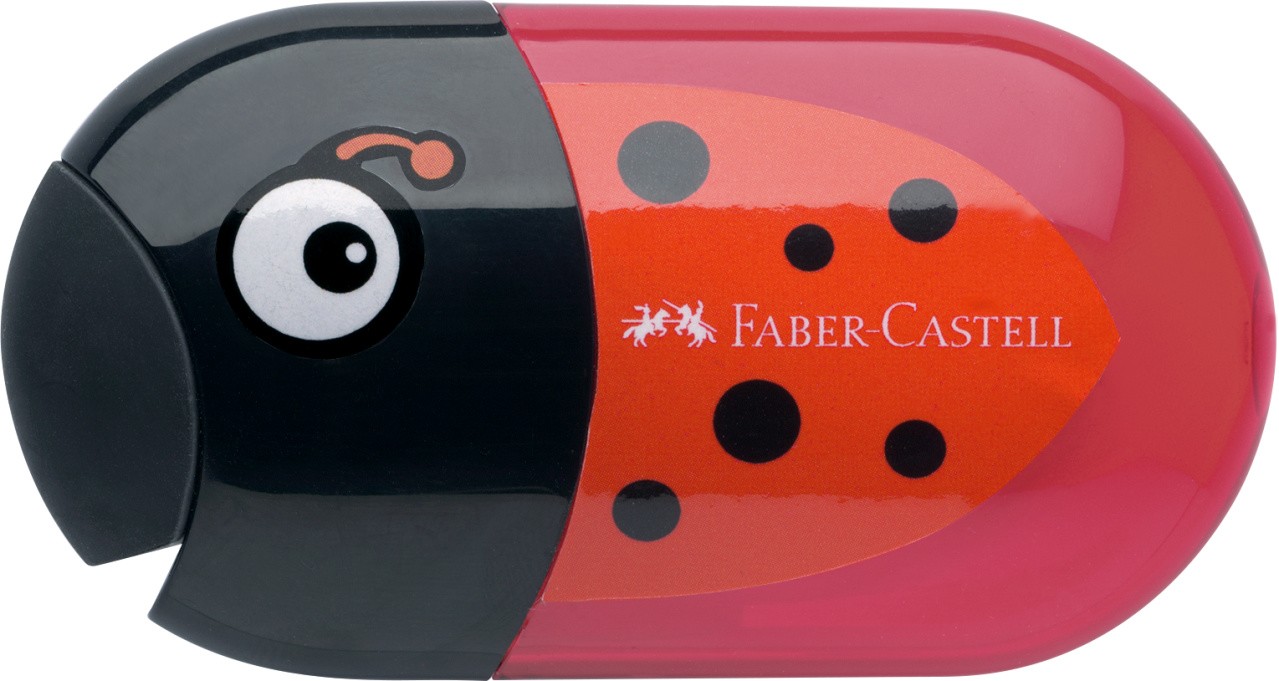 Faber-Castell Doppelspitzdose Käfer inkl. Radierer - Image 5