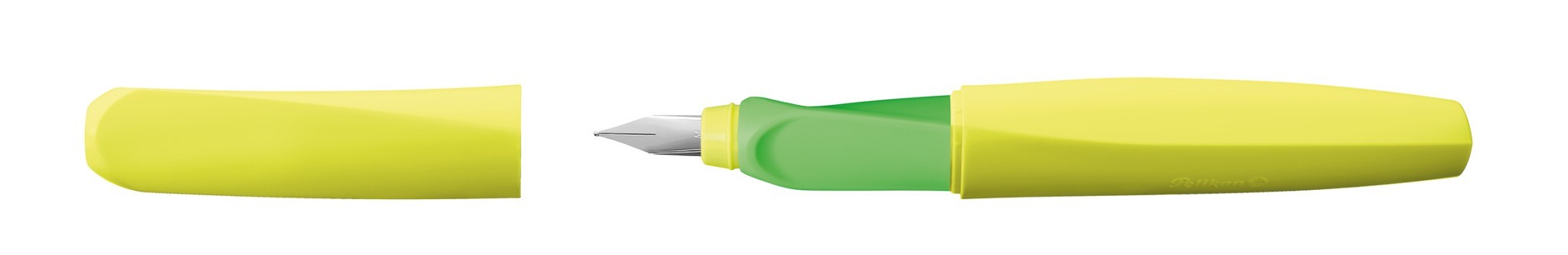 Pelikan Füller Twist Neon Gelb Feder M Rechts- und Linkshänder