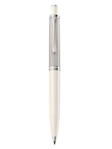 Pelikan Kugelschreiber Souverän® K405 Druckmechanik Silber-Weiß