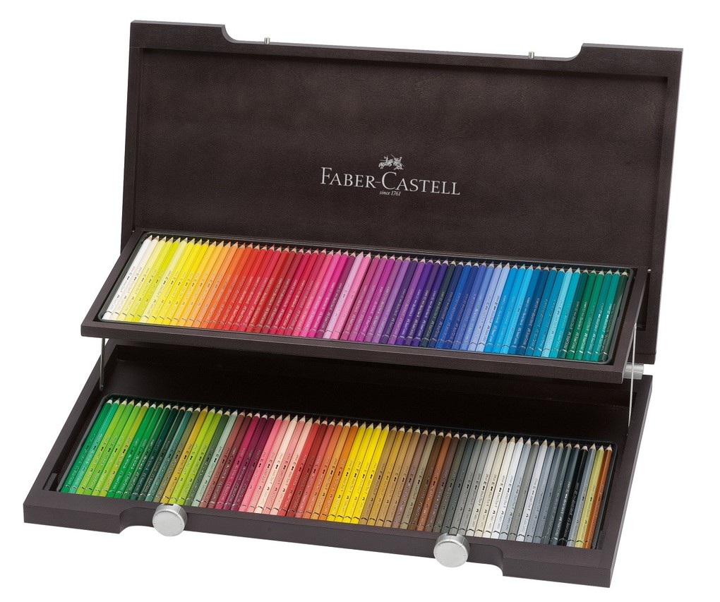 Faber-Castell Aquarellstifte Albrecht Dürer 120er Set Holzkoffer