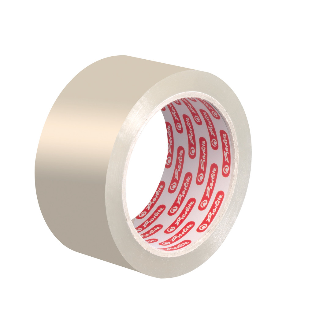 6 x Herlitz Packband 66m x 50mm transparent