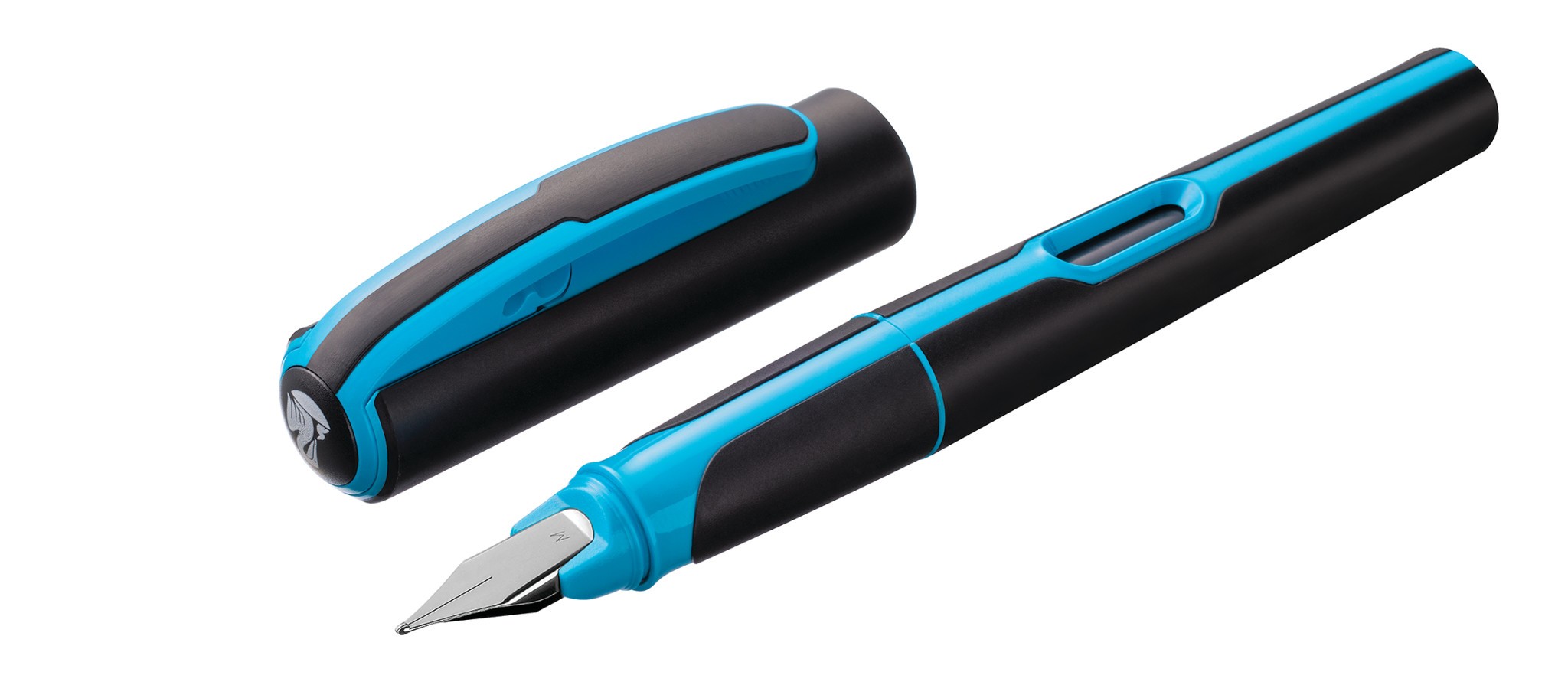 Pelikan Füller Style Feder M Neonblau