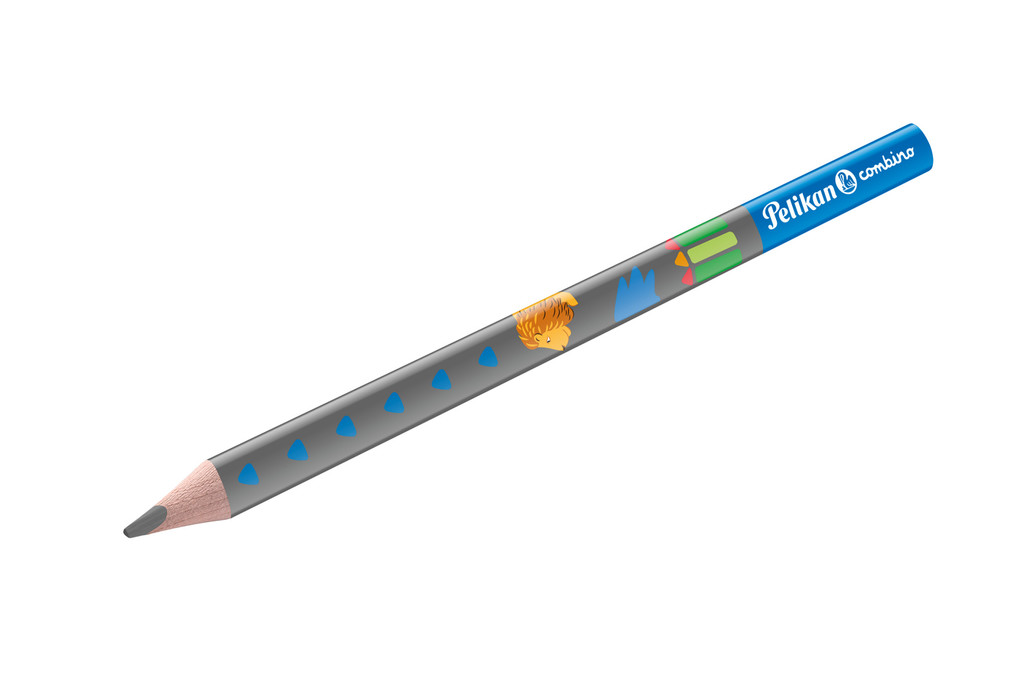 Pelikan Crayon pour apprendre à écrire combino, bleu