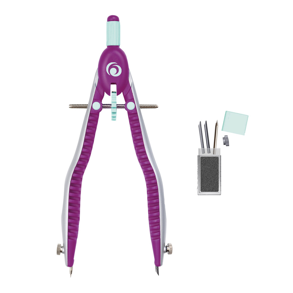 herlitz Schnellverstellzirkel my.pen, lila/minze