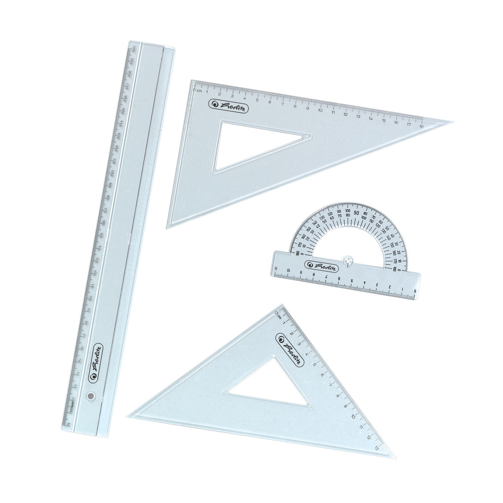 Herlitz Geometrie Set 4-teilig