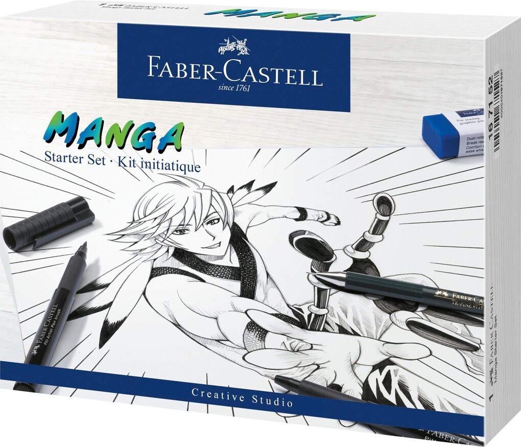Faber-Castell Tuschestifte Pitt Artist Pens Manga Starter Set
