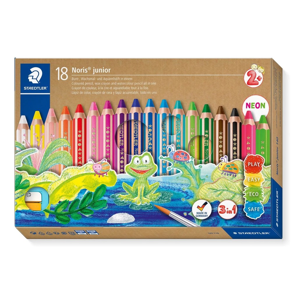 Crayons trois-en-un pour enfants Staedtler Multicolore