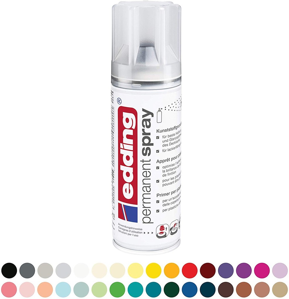 Edding Permament Spray Dose Kunststoff Grundierung