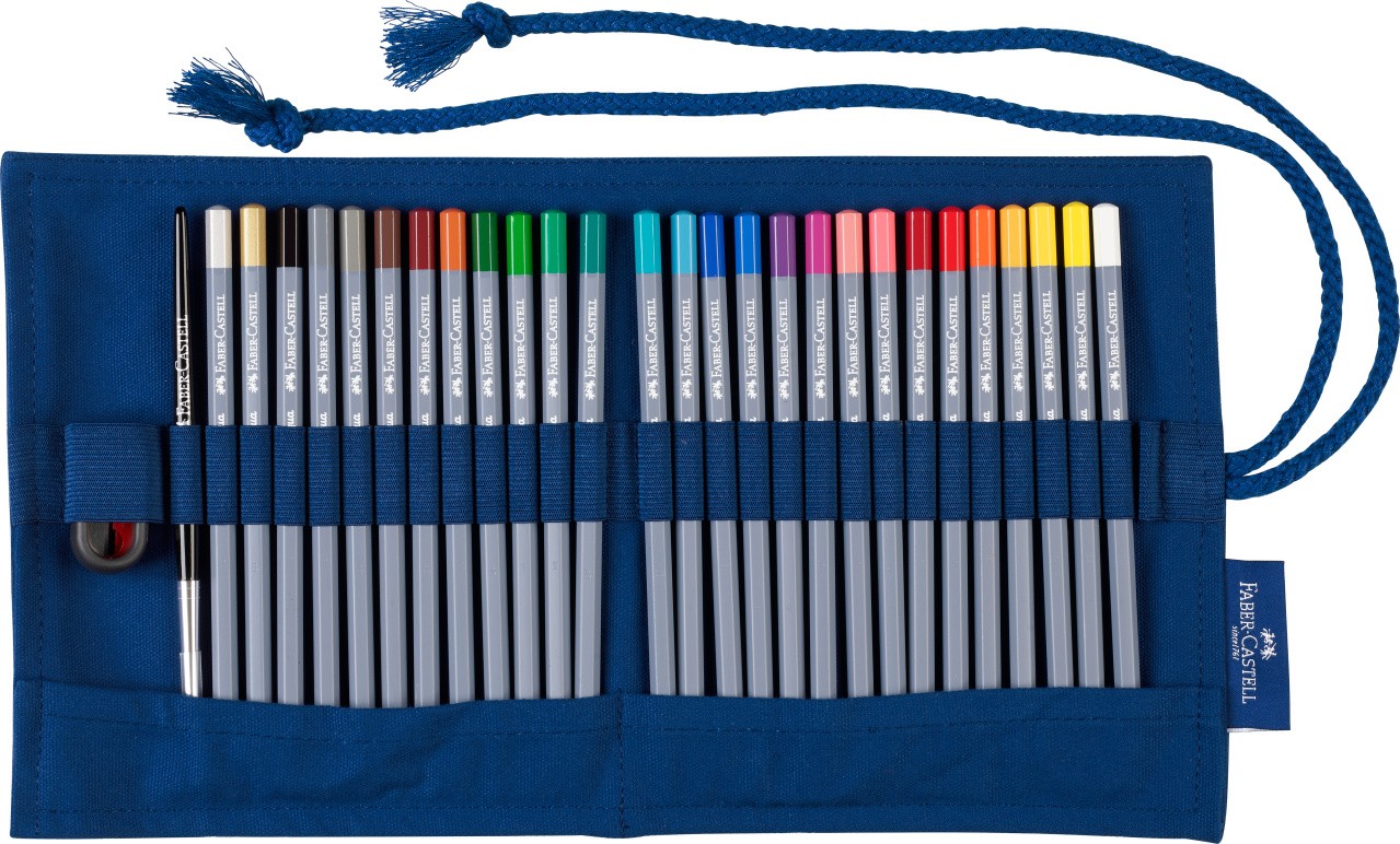 Faber-Castell Aquarellstifte Goldfaber Aqua 27er Set Stifterolle