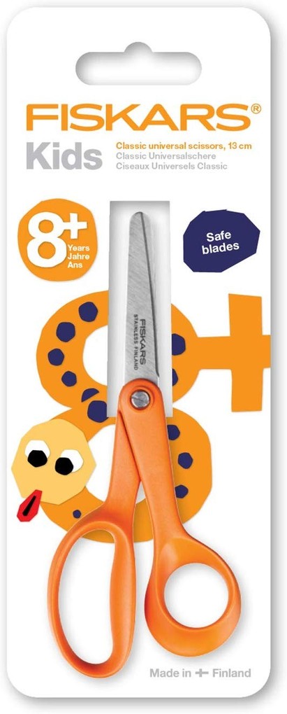 FISKARS Kinderschere Classic 13 cm Rechtshänder