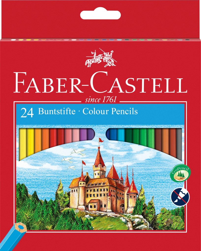 Faber-Castell Buntstift Castle 24er Kartonetui