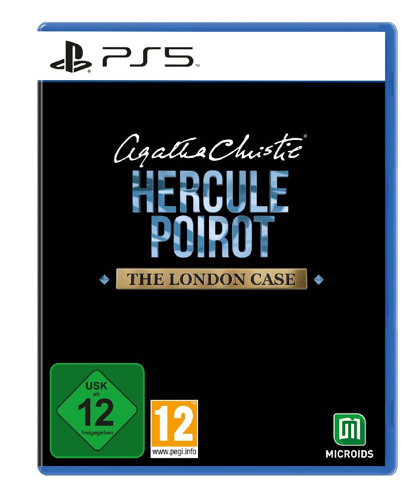 Agatha Christie - Hercule Poirot The London Case 1 PS5-Blu-ray Disc