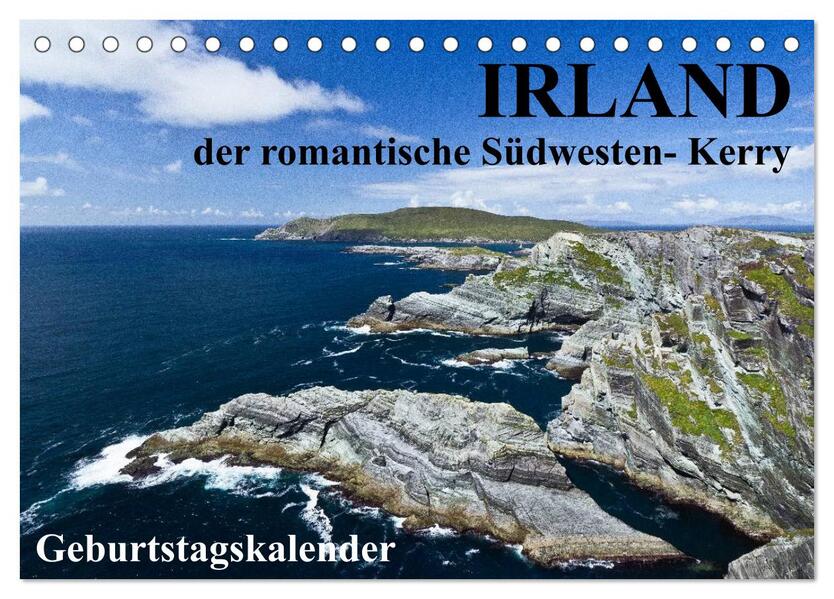 Irland - der romantische Südwesten - Kerry (Tischkalender 2024 DIN A5 quer) CALVENDO Monatskalender