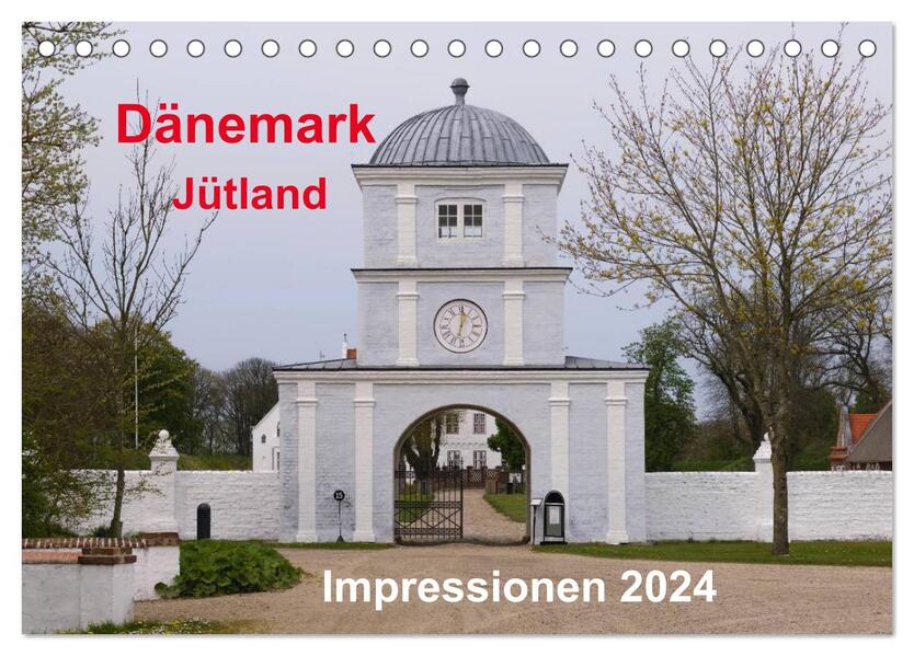 Dänemark Jütland Impressionen 2024 (Tischkalender 2024 DIN A5 quer) CALVENDO Monatskalender - Heinz Pompsch