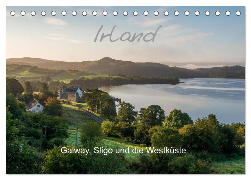 Irland - Galway Sligo und die Westküste (Tischkalender 2024 DIN A5 quer) CALVENDO Monatskalender