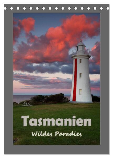 Tasmanien - Wildes Paradies (Tischkalender 2024 DIN A5 hoch) CALVENDO Monatskalender