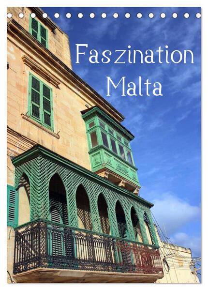 Faszination Malta (Tischkalender 2024 DIN A5 hoch) CALVENDO Monatskalender