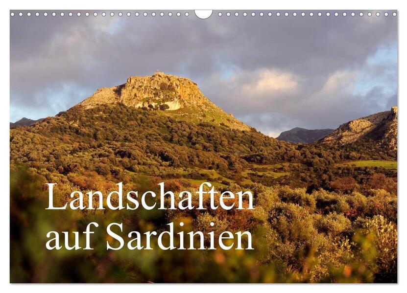 Landschaften auf Sardinien (Wandkalender 2024 DIN A3 quer) CALVENDO Monatskalender