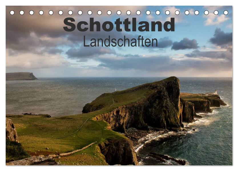 Schottland Landschaften (Tischkalender 2024 DIN A5 quer) CALVENDO Monatskalender
