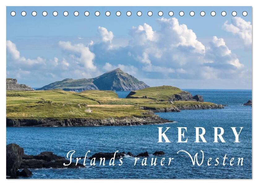 Kerry - Irlands rauer Westen (Tischkalender 2024 DIN A5 quer) CALVENDO Monatskalender