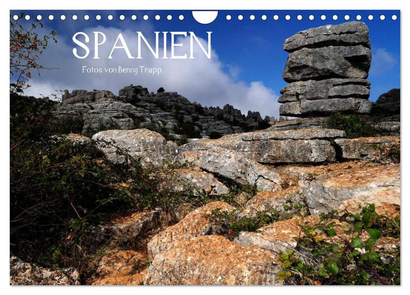 Spanien (Wandkalender 2024 DIN A4 quer) CALVENDO Monatskalender