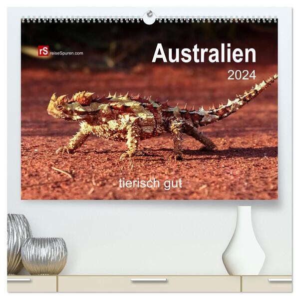 Australien tierisch gut 2024 (hochwertiger Premium Wandkalender 2024 DIN A2 quer) Kunstdruck in Hochglanz