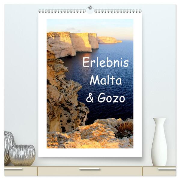 Erlebnis Malta & Gozo (hochwertiger Premium Wandkalender 2024 DIN A2 hoch) Kunstdruck in Hochglanz