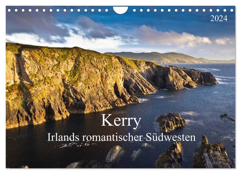 Kerry - Irlands romantischer Südwesten (Wandkalender 2024 DIN A4 quer) CALVENDO Monatskalender