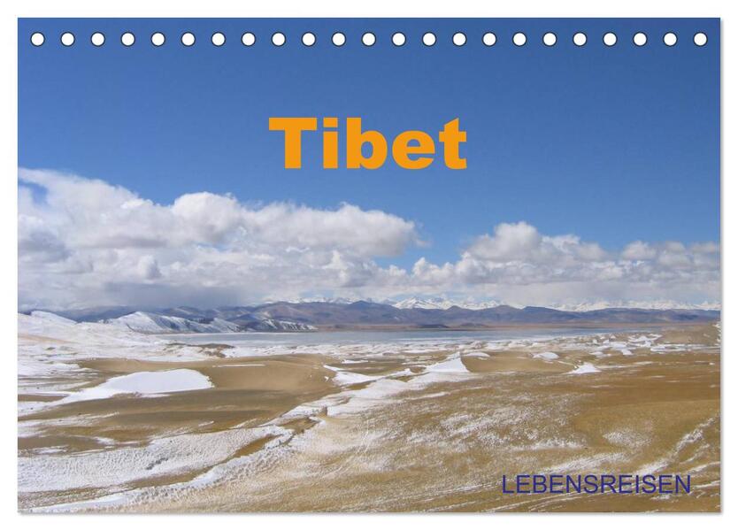 Tibet (Tischkalender 2024 DIN A5 quer) CALVENDO Monatskalender