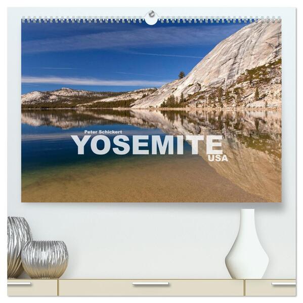 Yosemite - USA (hochwertiger Premium Wandkalender 2024 DIN A2 quer) Kunstdruck in Hochglanz
