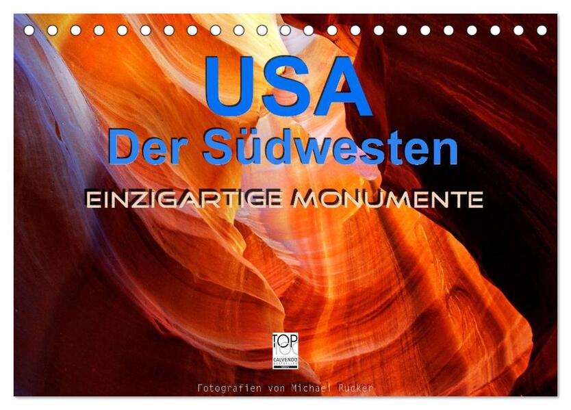 USA Der Südwesten - Einzigartige Monumente (Tischkalender 2024 DIN A5 quer) CALVENDO Monatskalender