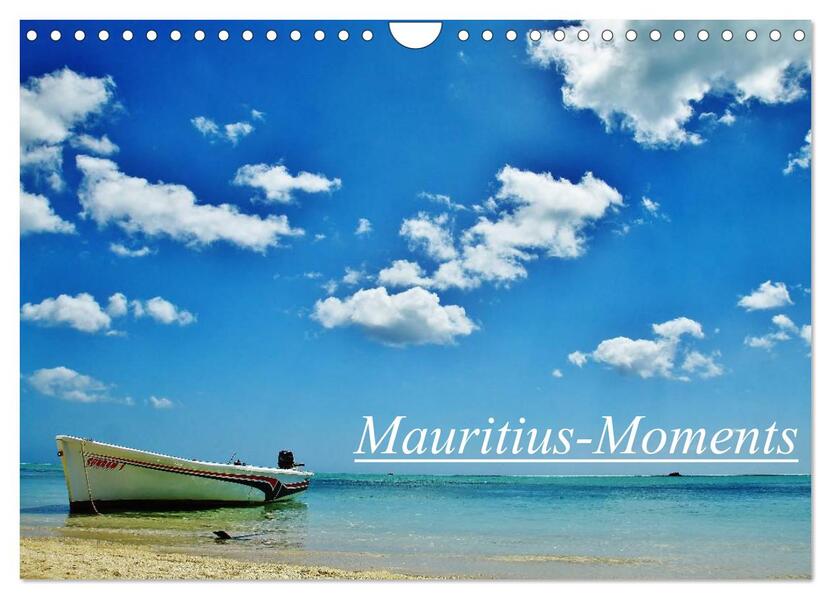 Mauritius - Moments (Wandkalender 2024 DIN A4 quer) CALVENDO Monatskalender