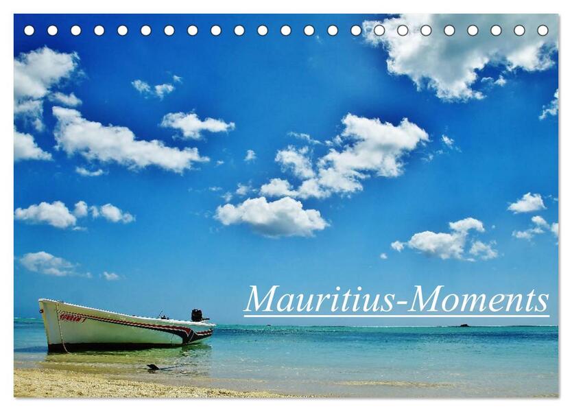 Mauritius - Moments (Tischkalender 2024 DIN A5 quer) CALVENDO Monatskalender