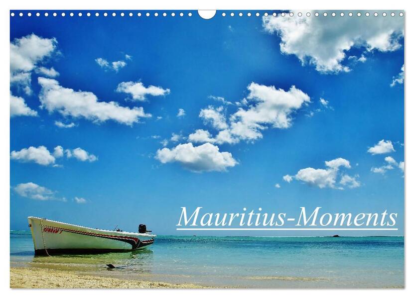 Mauritius - Moments (Wandkalender 2024 DIN A3 quer) CALVENDO Monatskalender