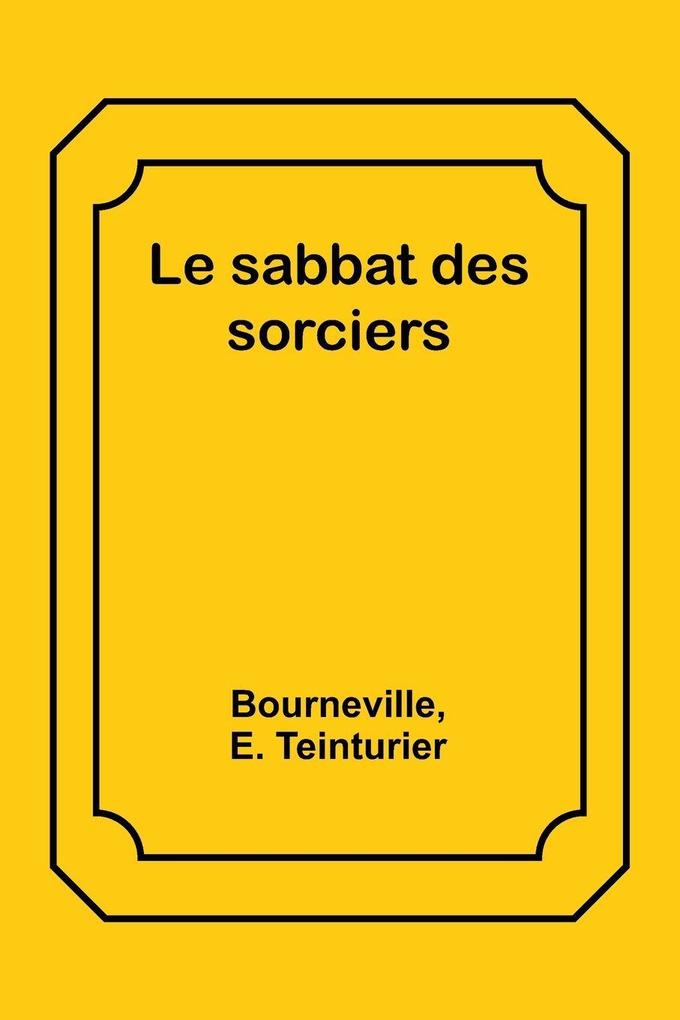 Le sabbat des sorciers