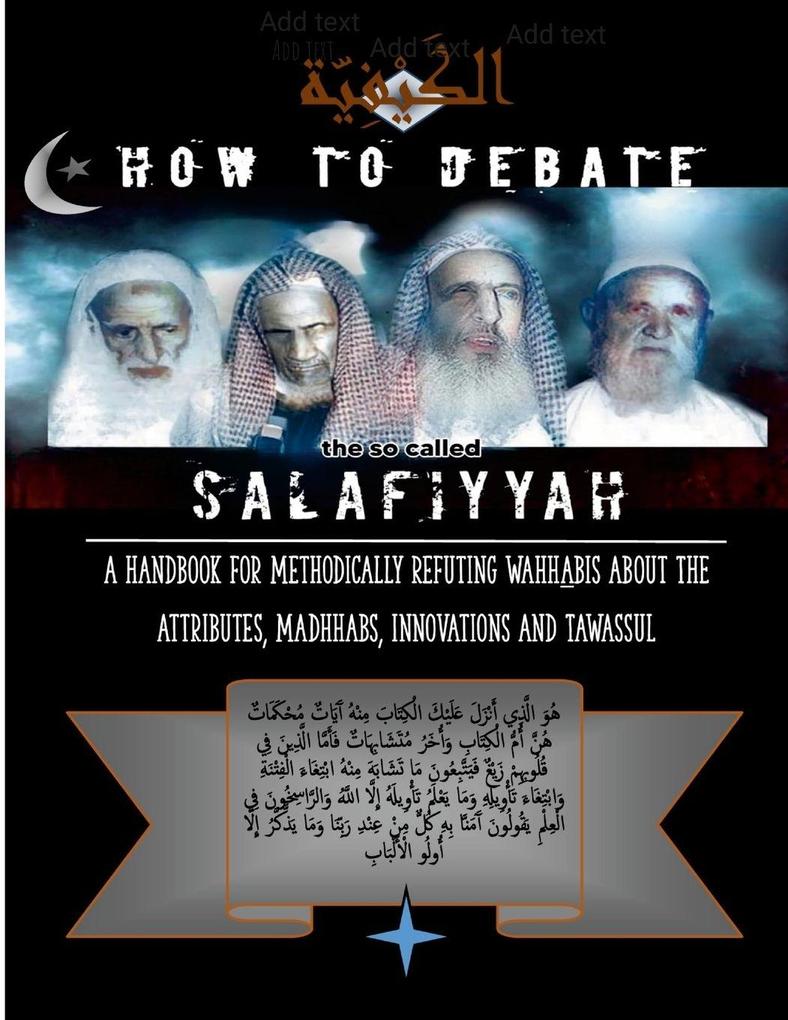 How to Debate the So-Called Salafiyyah