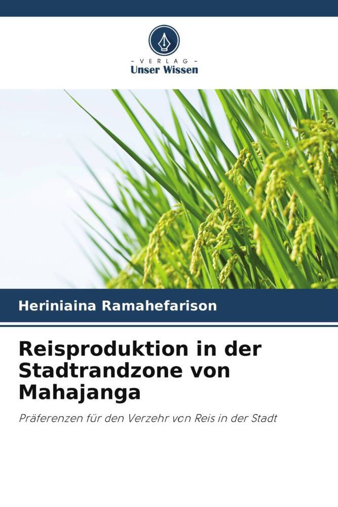 Reisproduktion in der Stadtrandzone von Mahajanga