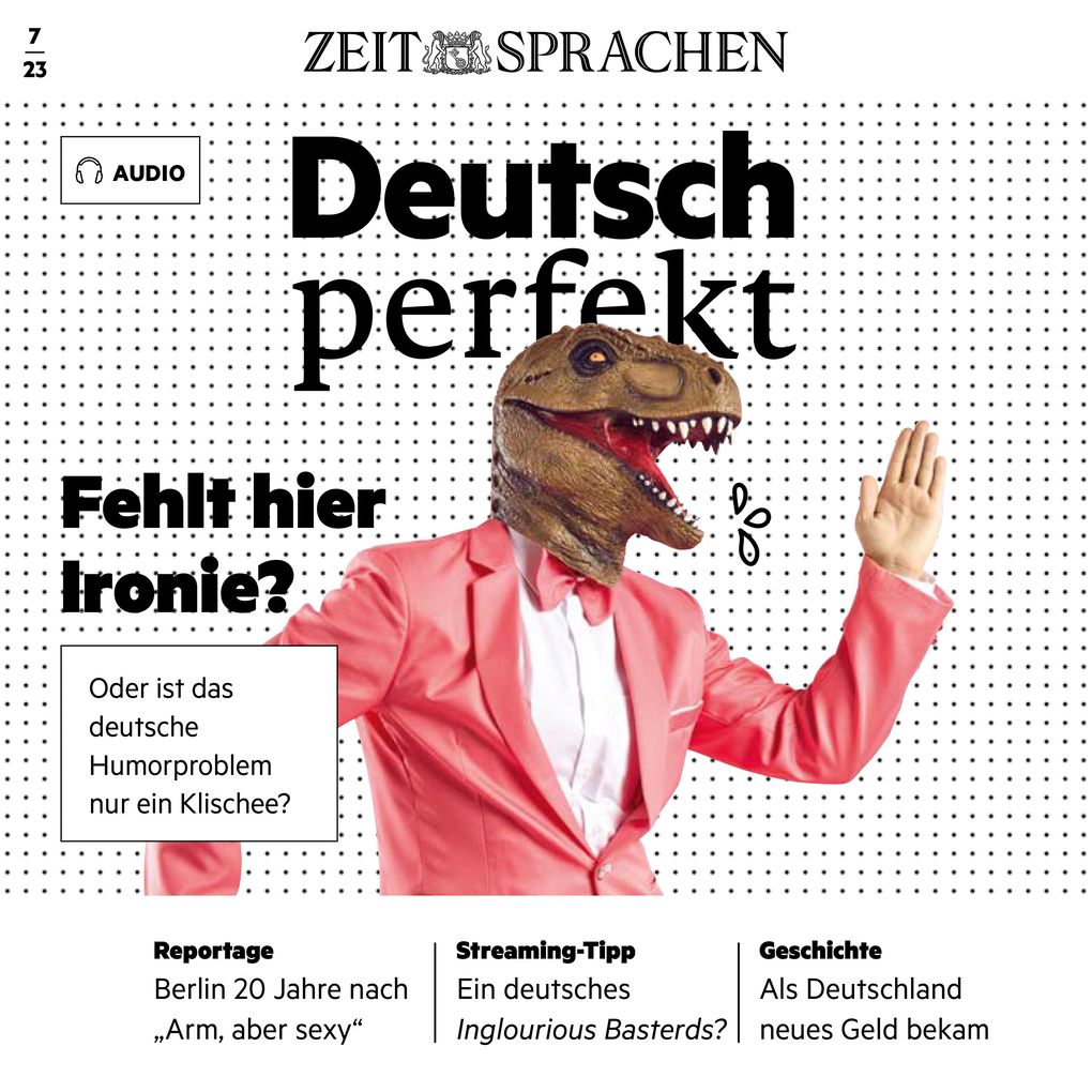 Deutsch lernen Audio Fehlt hier Ironie?