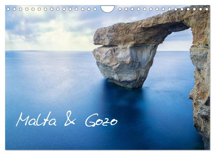 Malta & Gozo (Wandkalender 2024 DIN A4 quer) CALVENDO Monatskalender