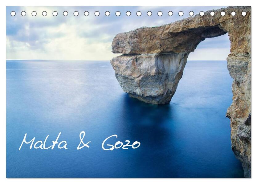 Malta & Gozo (Tischkalender 2024 DIN A5 quer) CALVENDO Monatskalender
