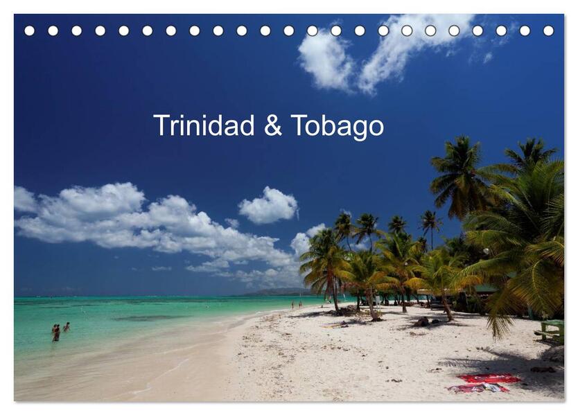 Trinidad & Tobago (Tischkalender 2024 DIN A5 quer) CALVENDO Monatskalender