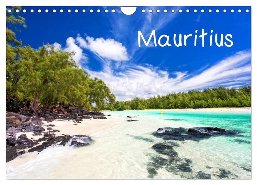 Mauritius (Wandkalender 2024 DIN A4 quer) CALVENDO Monatskalender