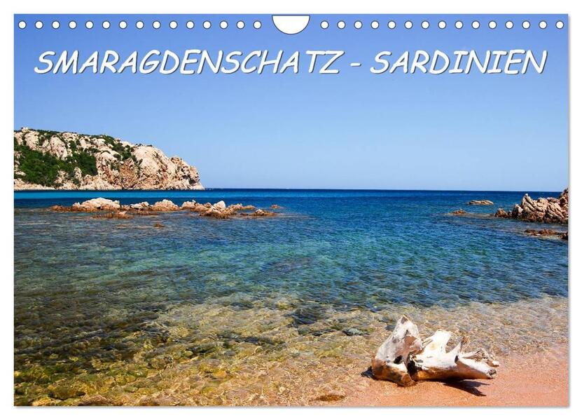 SMARAGDENSCHATZ - SARDINIEN (Wandkalender 2024 DIN A4 quer) CALVENDO Monatskalender - BRASCHI BRASCHI/ Braschi