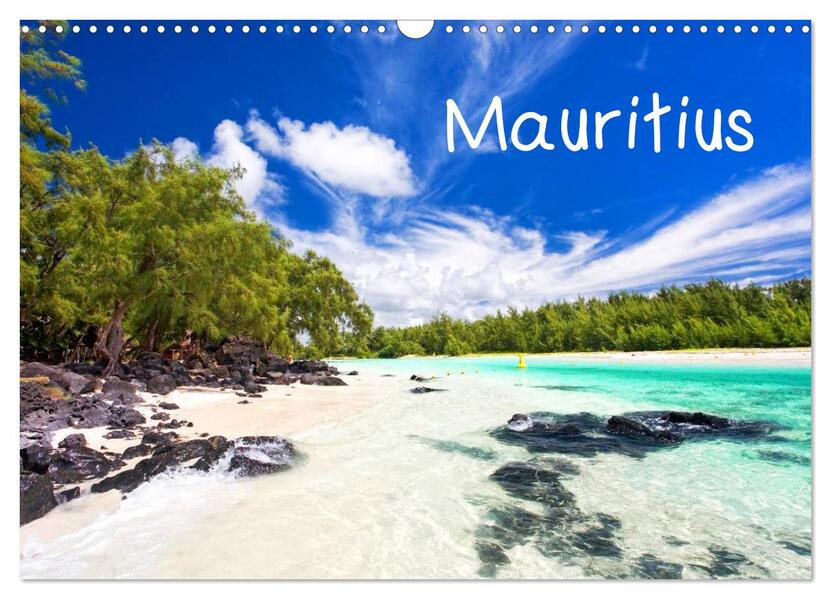 Mauritius (Wandkalender 2024 DIN A3 quer) CALVENDO Monatskalender