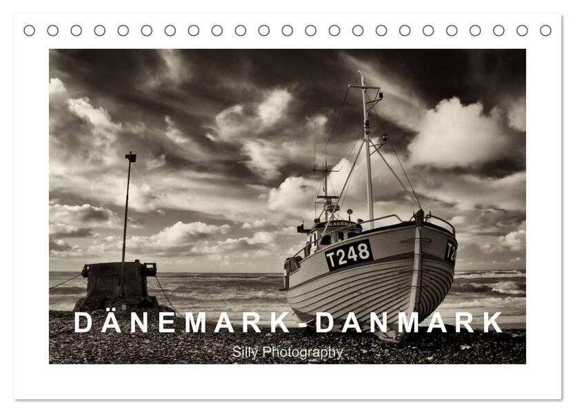 Dänemark - Danmark (Tischkalender 2024 DIN A5 quer) CALVENDO Monatskalender